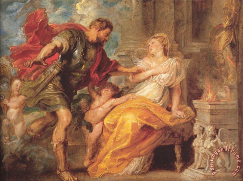 Peter Paul Rubens Mars And Rhea Silvia Art Painting