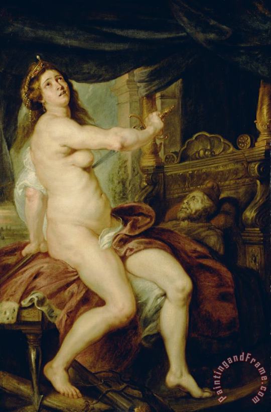 Peter Paul Rubens The Death of Dido Art Painting