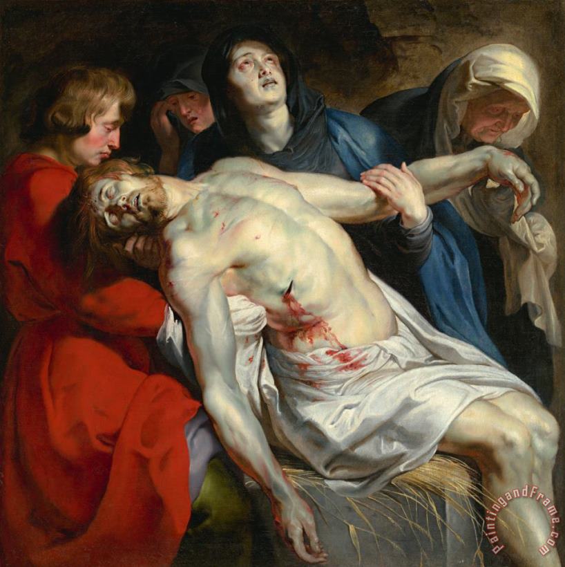 Peter Paul Rubens The Entombment Art Painting