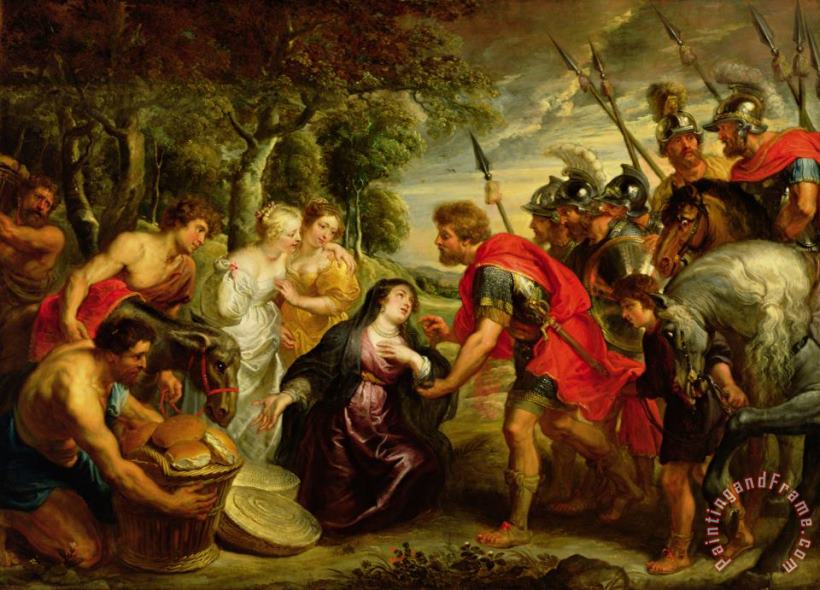 Peter Paul Rubens The Meeting of David and Abigail Art Print