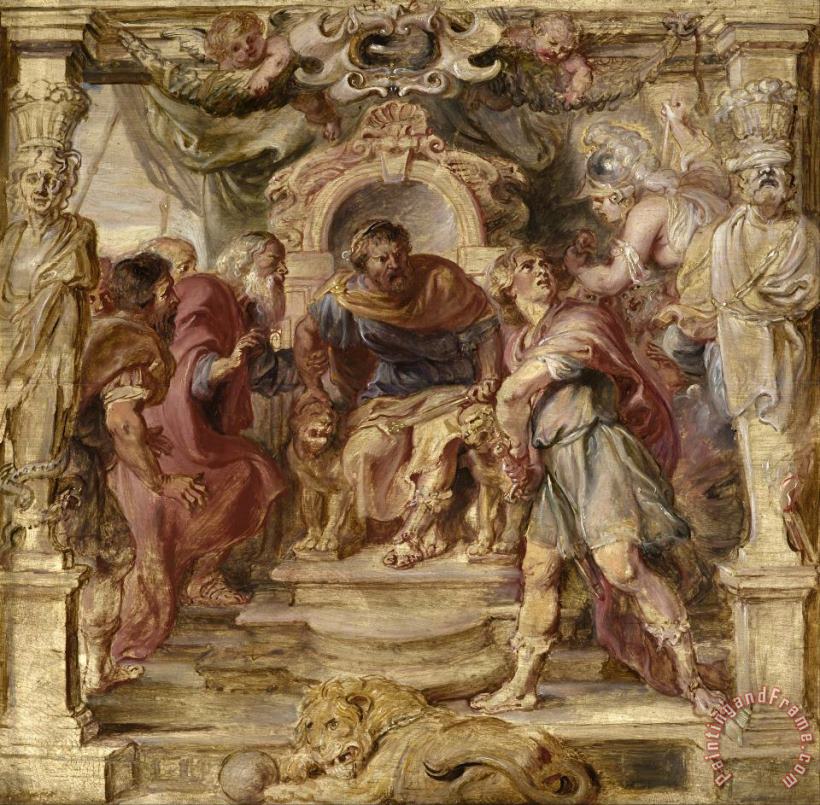 Peter Paul Rubens The Wrath of Achilles Art Painting