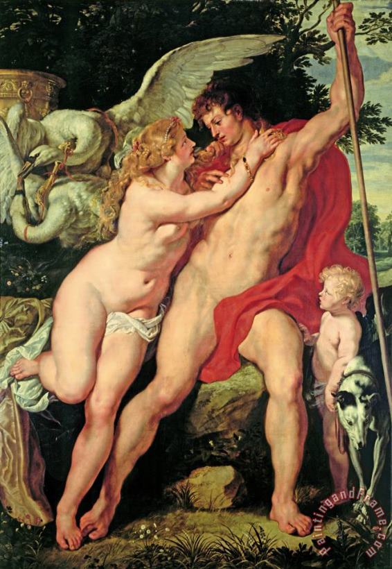 Peter Paul Rubens Venus And Adonis Art Painting