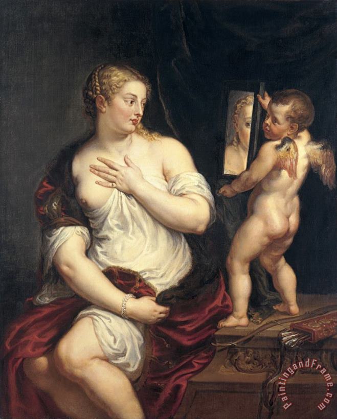 Peter Paul Rubens Venus And Cupid Art Print