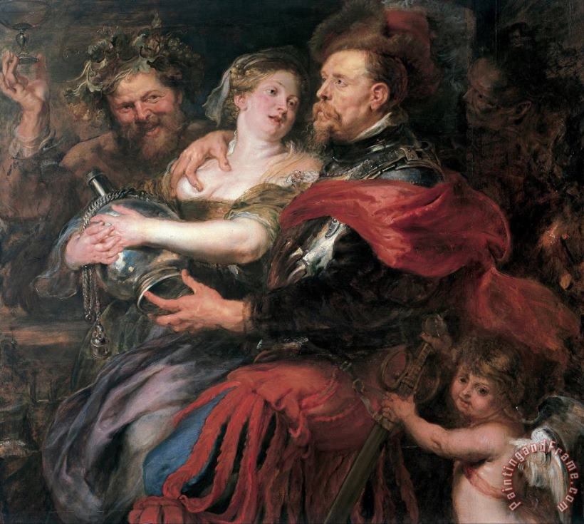 Peter Paul Rubens Venus And Mars Art Painting