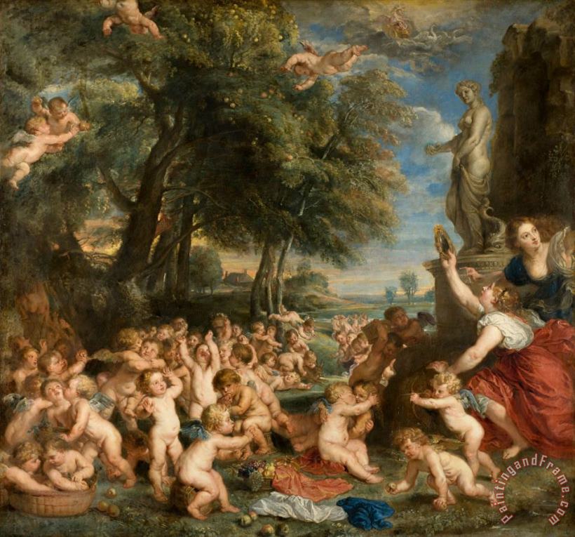 Worship of Venus painting - Peter Paul Rubens Worship of Venus Art Print