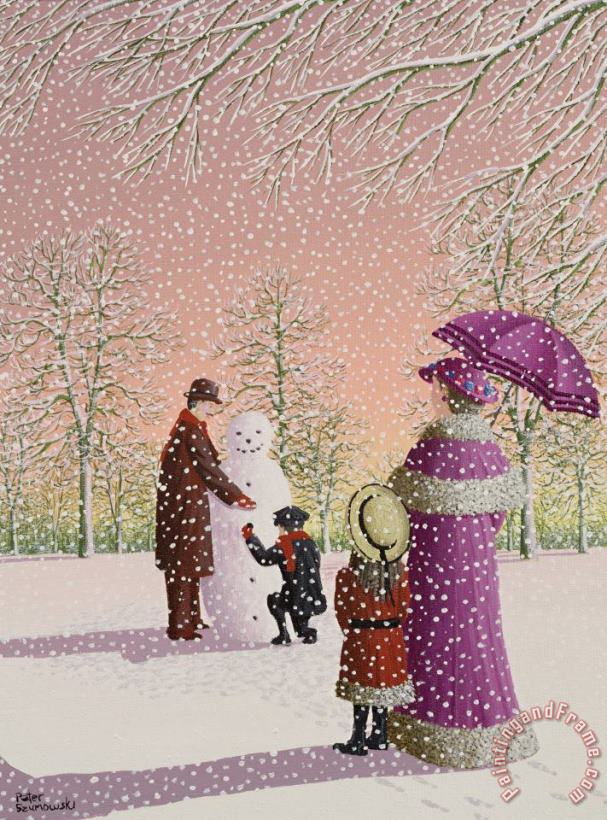 Peter Szumowski The Snowman Art Print