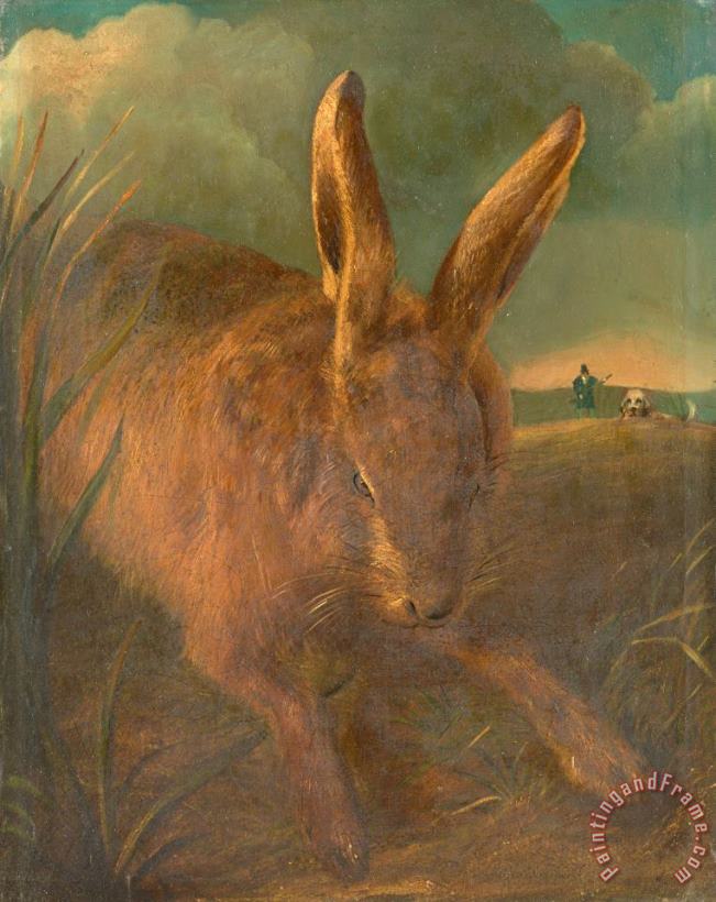 Philip Reinagle Hare Hunting Art Print