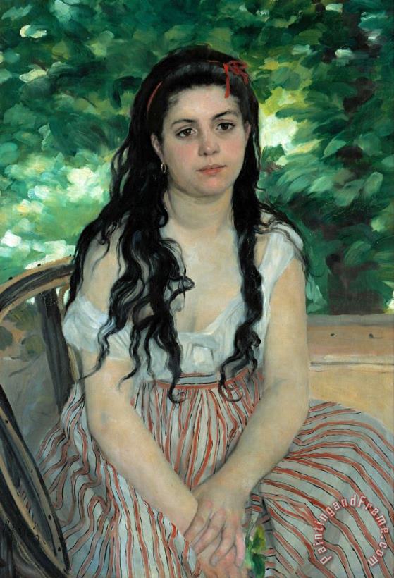 Pierre Auguste Renoir En Ete Art Painting