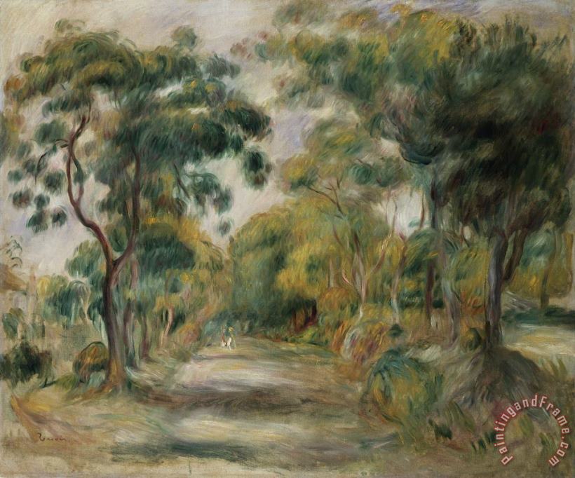  Pierre Auguste Renoir Landscape at Noon Art Painting