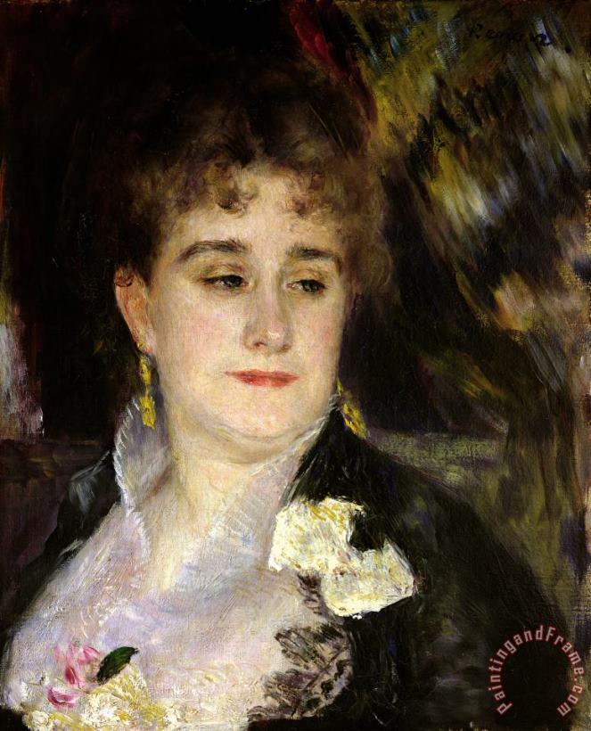 Pierre Auguste Renoir Madame Georges Charpentier (1848 1904) Art Print