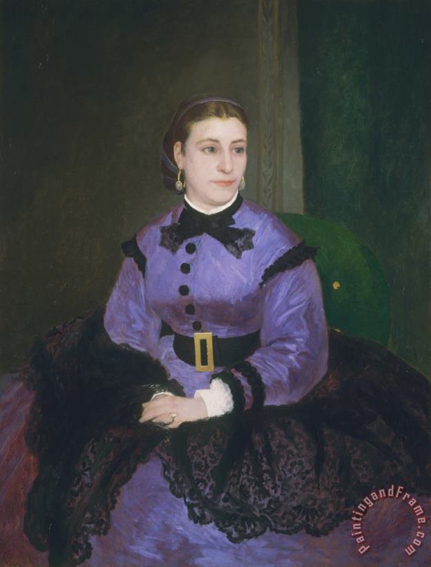 Pierre Auguste Renoir Mademoiselle Sicot Art Print