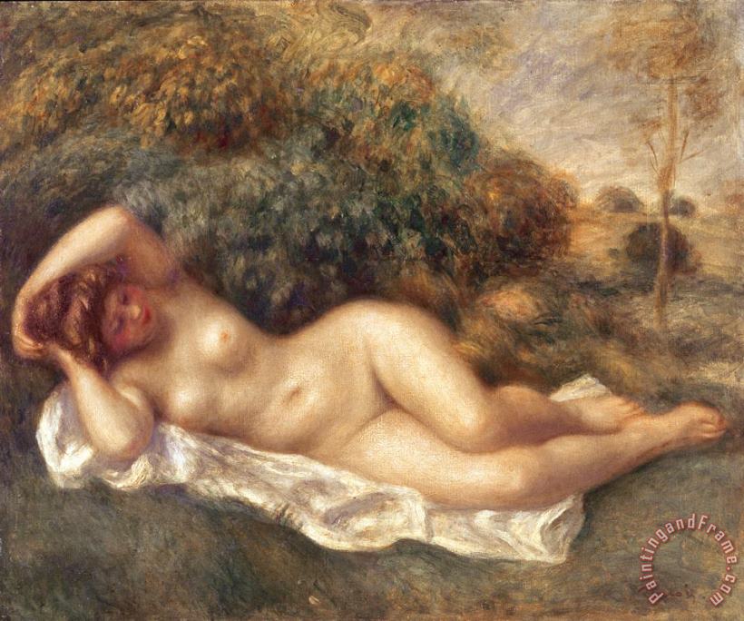 Pierre Auguste Renoir Nude Art Print