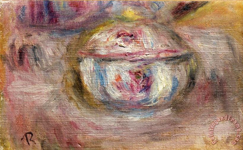 Pierre Auguste Renoir Sucrier. Fragment Art Print