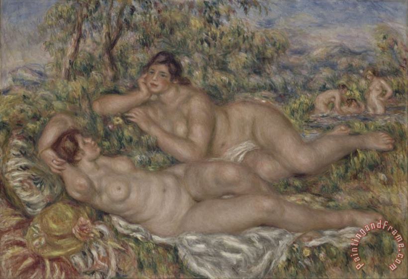 Pierre Auguste Renoir The Bathers Art Print