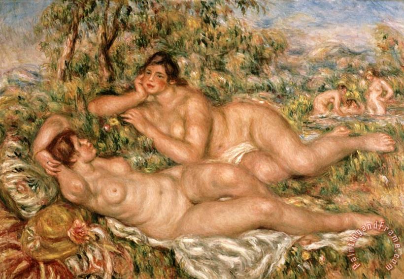 Pierre Auguste Renoir The Bathers Art Print