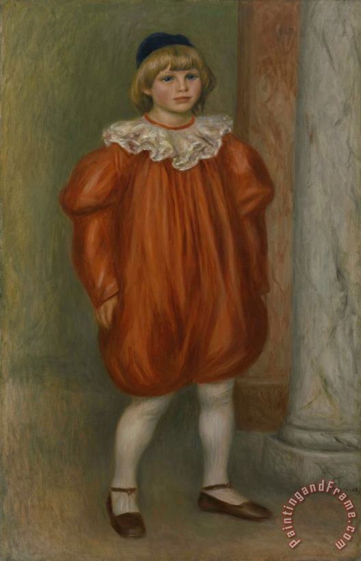 Pierre Auguste Renoir The Clown (le Clown) Art Painting