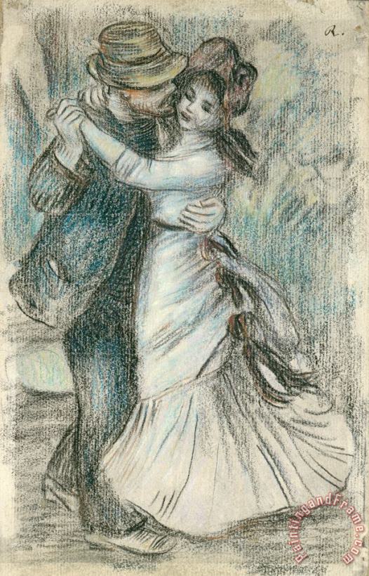 Pierre Auguste Renoir The Dance Art Painting