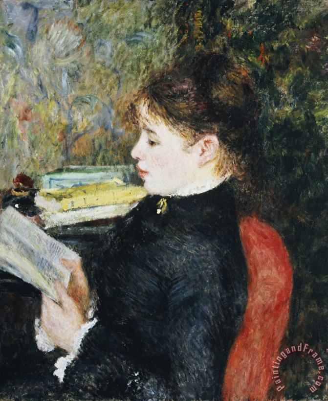 Pierre Auguste Renoir The Reader Art Print