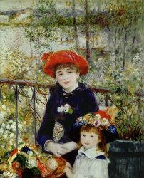 Pierre Auguste Renoir Two Sisters