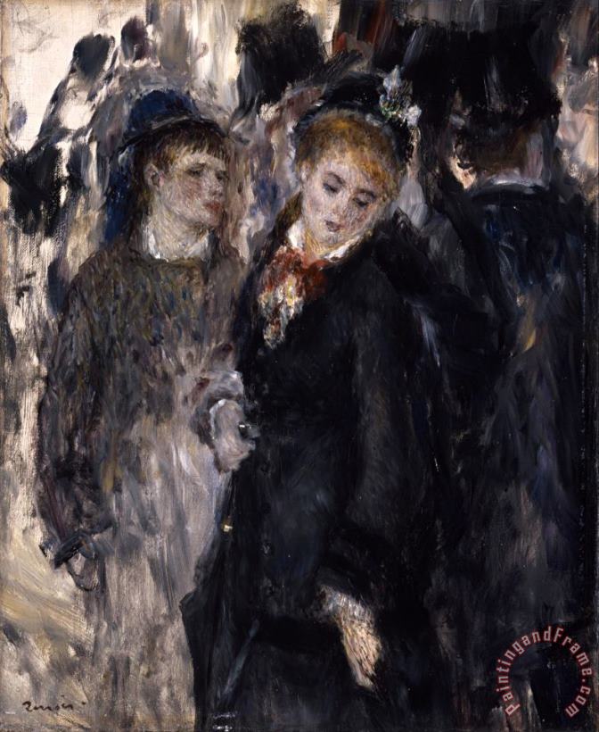 Pierre Auguste Renoir Young Girls Art Painting