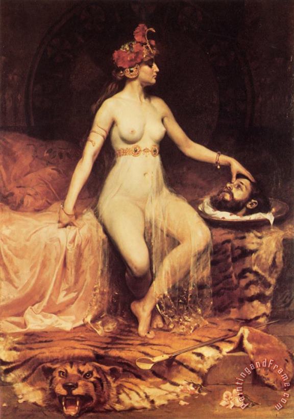 Pierre Bonnaud Salome Art Painting