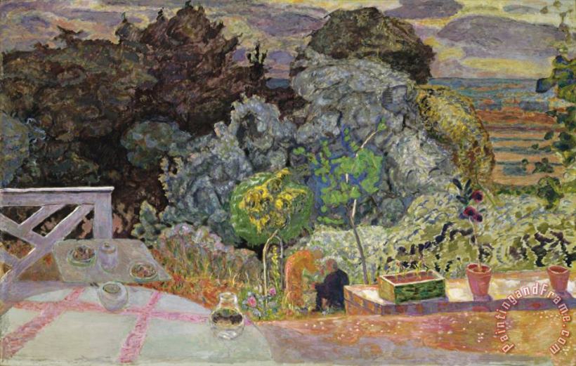Pierre Bonnard The Terrace Art Painting
