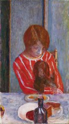Pierre Bonnard Woman with Dog