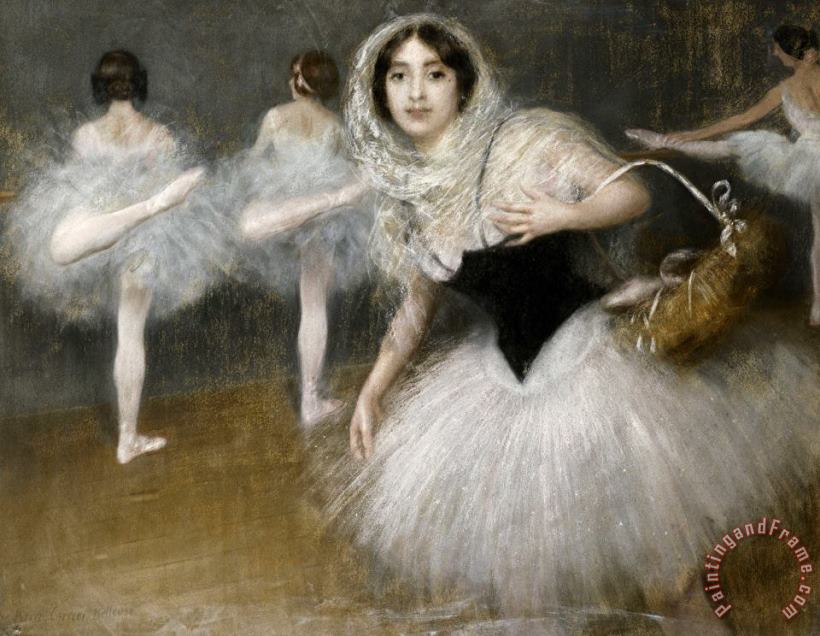Pierre Carrier Belleuse The Dancers Art Painting