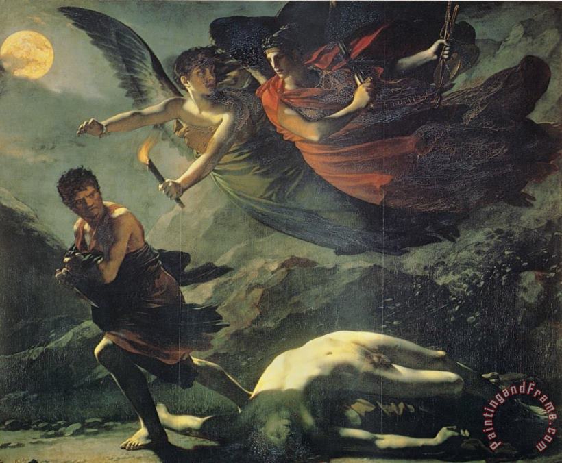 Pierre Paul Prudhon Justice And Divine Vengeance Pursuing Crime Art Painting