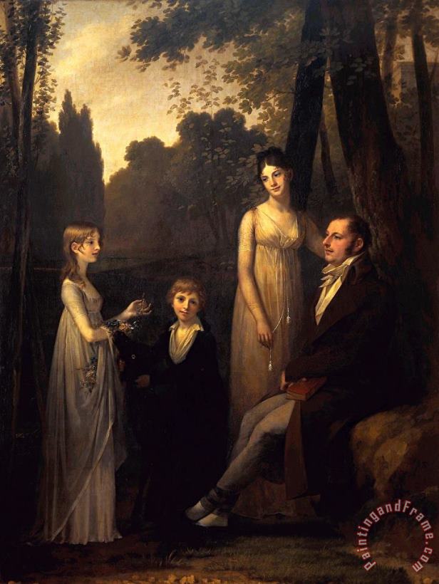 Pierre Paul Prudhon The Schimmelpenninck Family Art Painting