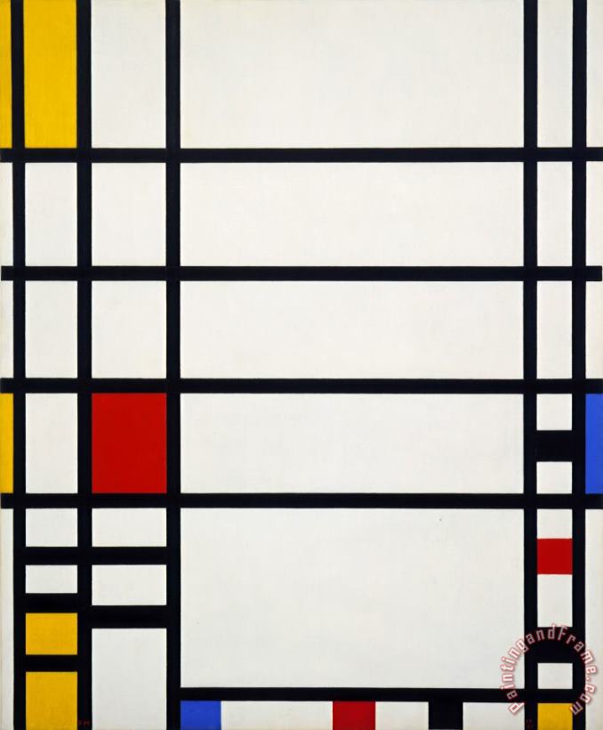 Piet Mondrian Trafalgar Square Art Painting