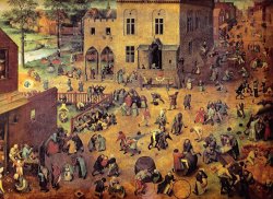 Pieter Bruegel Children's Games Painting