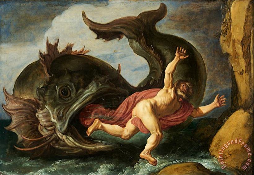 Jonah And The Whale painting - Pieter Lastman Jonah And The Whale Art Print