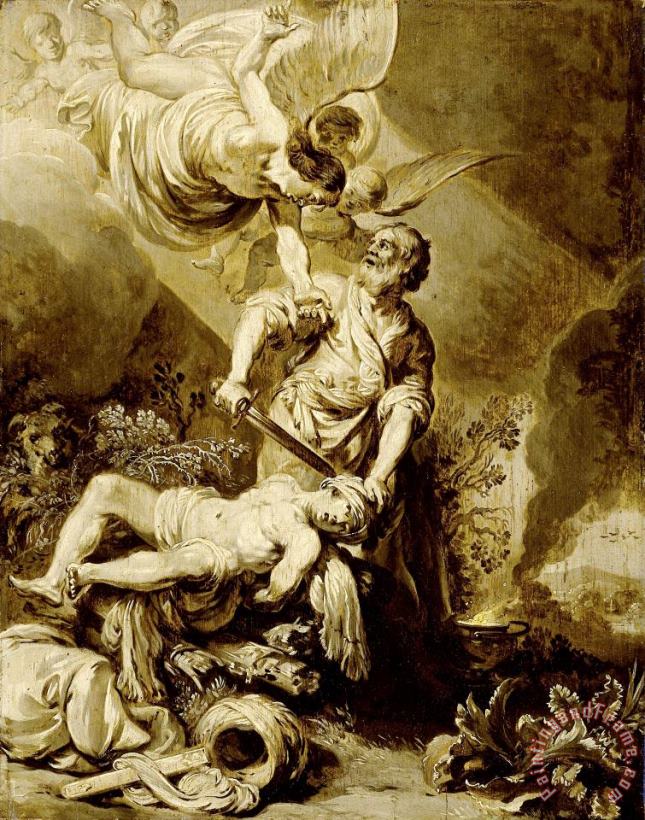 Sacrifice of Abraham painting - Pieter Lastman Sacrifice of Abraham Art Print