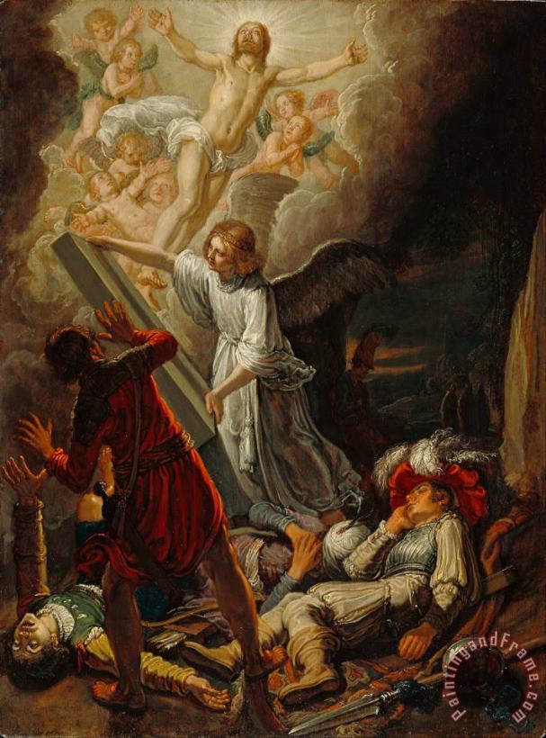 The Resurrection painting - Pieter Lastman The Resurrection Art Print