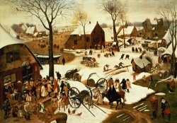 Pieter the Elder Bruegel Census at Bethlehem