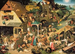 Pieter the Elder Bruegel The Blue Cloak