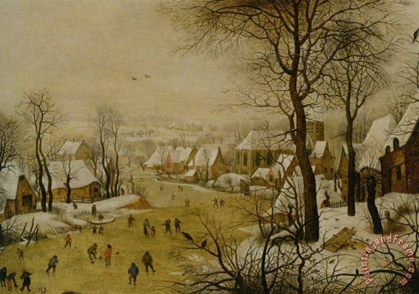Pieter the Younger Brueghel The Bird Trip Art Print