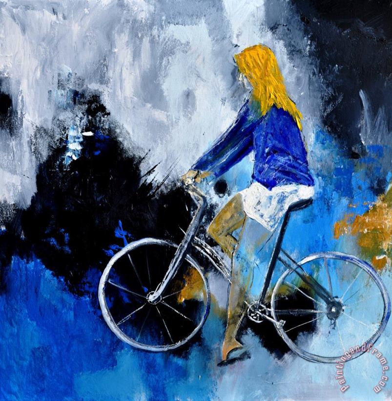 Pol Ledent Bicycle 77 Art Print