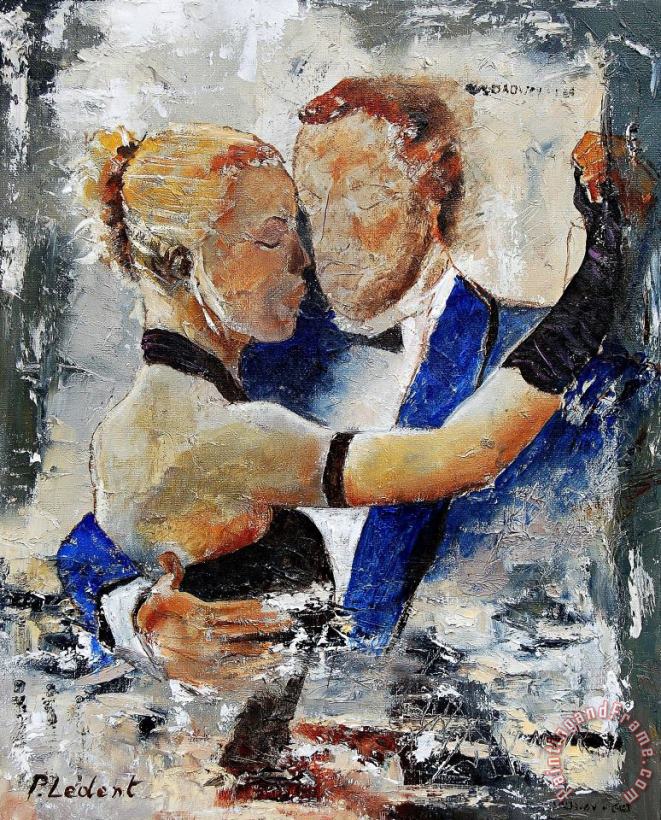 Pol Ledent Dancing tango Art Painting