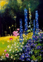 Pol Ledent Delphiniums