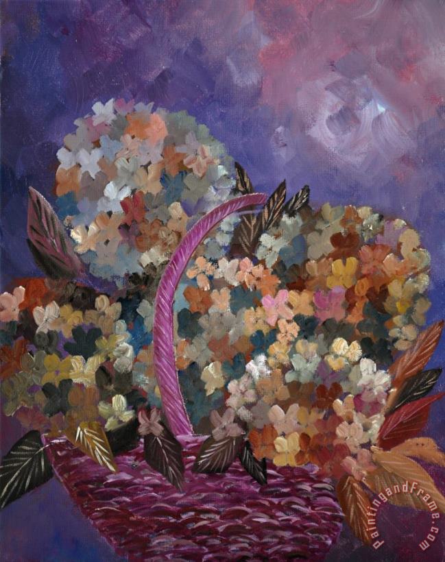Pol Ledent Hydrangeas 45 Art Painting