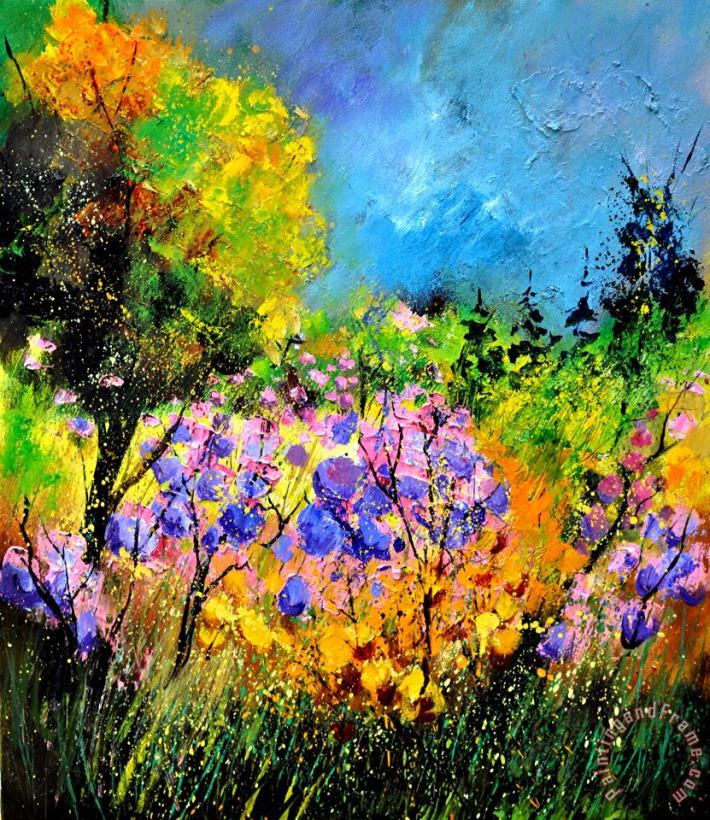 In The Wood painting - Pol Ledent In The Wood Art Print