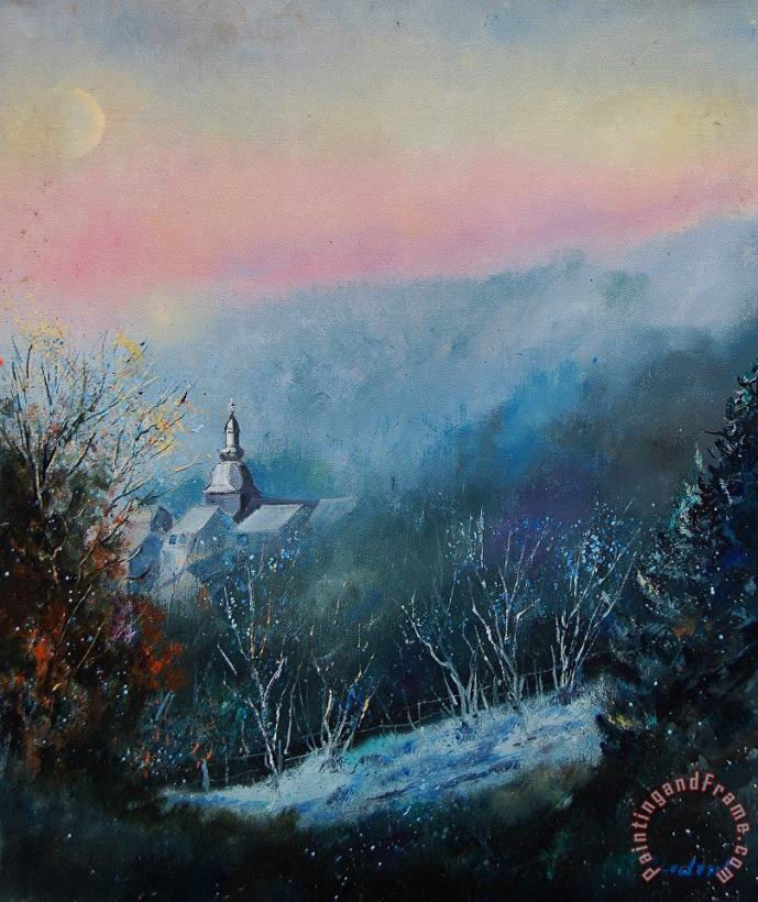 Pol Ledent Morning Frost Art Painting