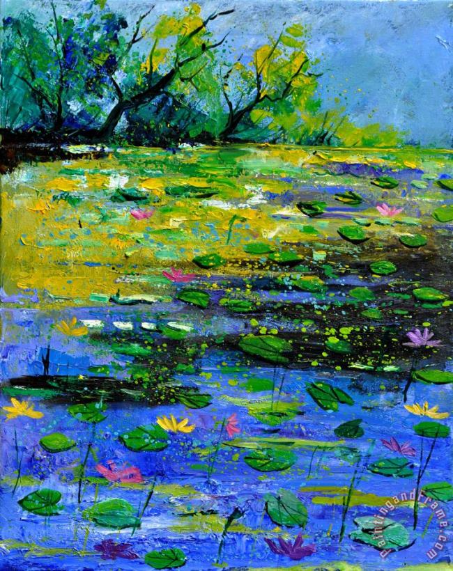 Pol Ledent Pond 452150 Art Painting