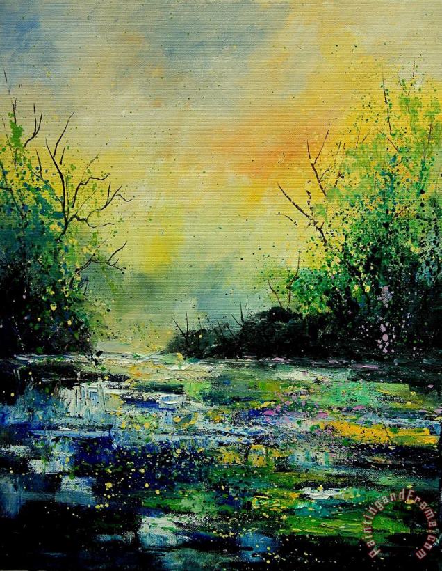 Pol Ledent Pond 459060 Art Painting