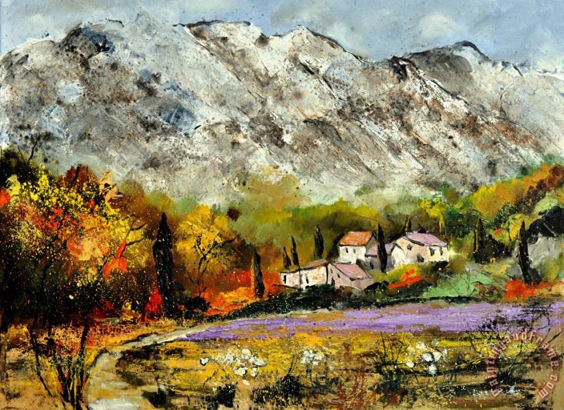 Provence 1082180 painting - Pol Ledent Provence 1082180 Art Print