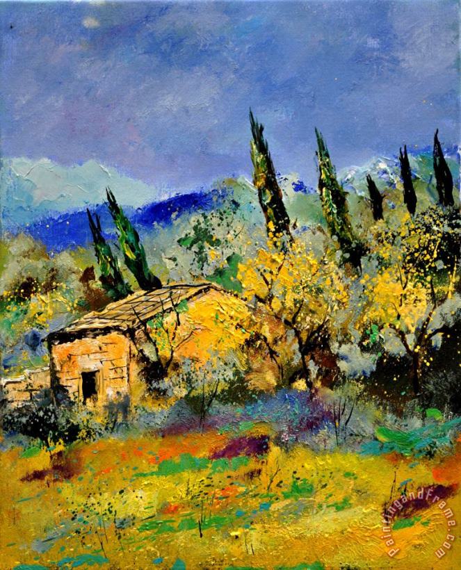 Provence 452190 painting - Pol Ledent Provence 452190 Art Print