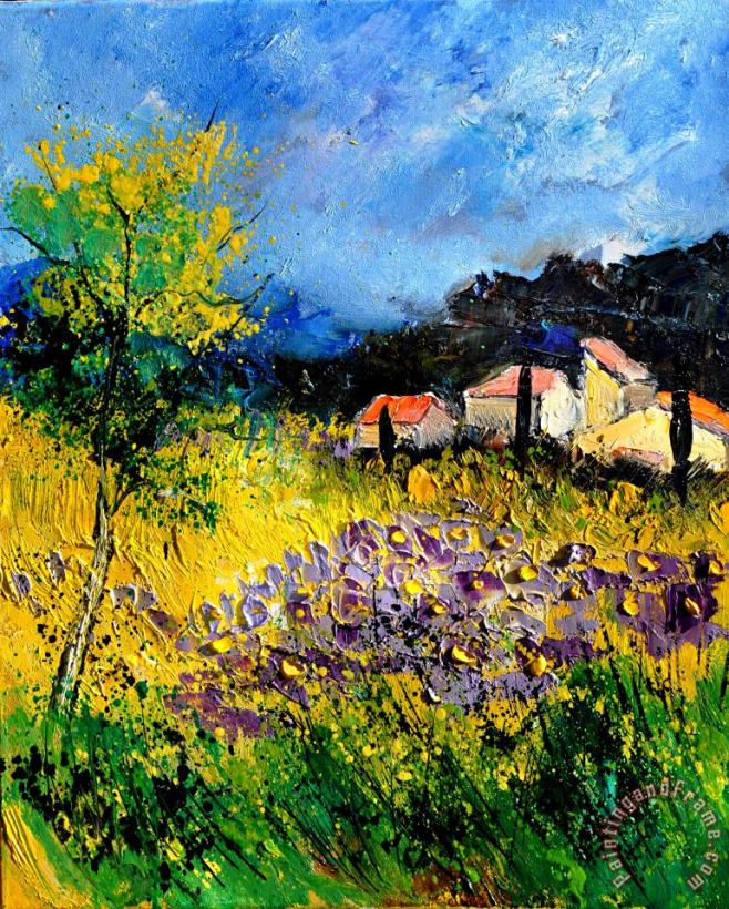 Provence 562180 painting - Pol Ledent Provence 562180 Art Print