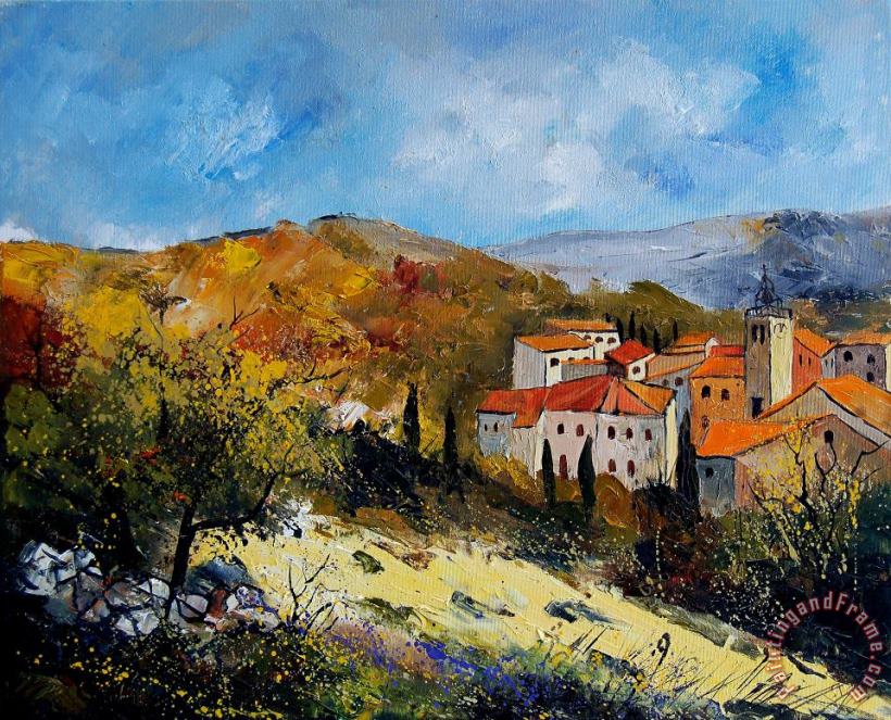 Provence 679050 painting - Pol Ledent Provence 679050 Art Print